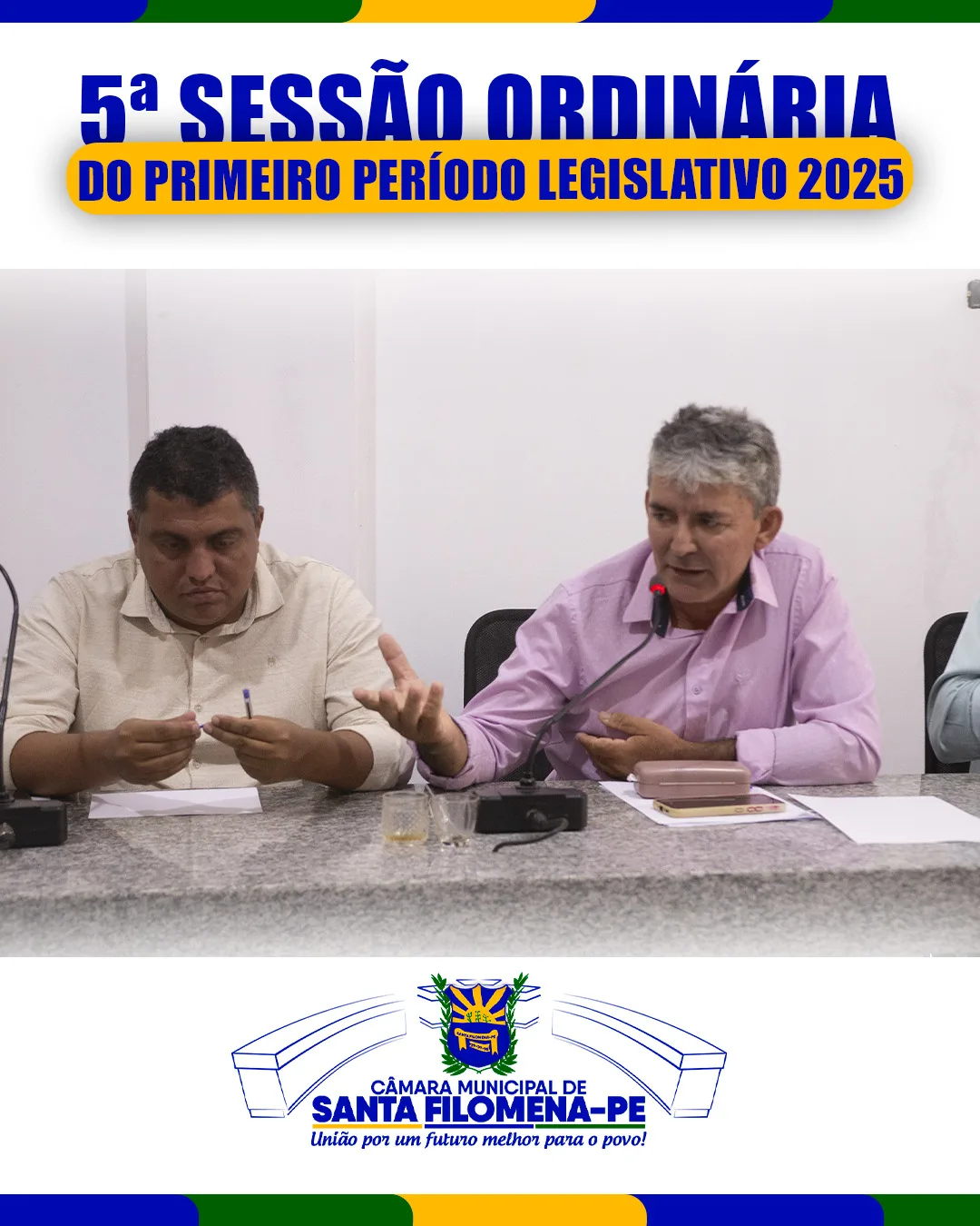 Câmara de Santa Filomena aprova novo salário mínimo e discute redução de taxas para caminhões-pipa e outros temas 12 MOLD.5a SESSAO 4