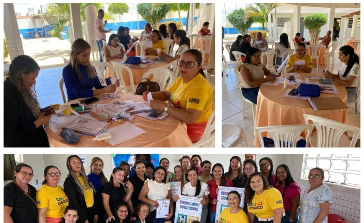 Santa Filomena realiza grande movimento de formação continuada na Educação Municipal