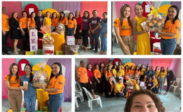 Santa Filomena recebe equipe da UEA para alinhamento das ações do Programa Criança Alfabetizada