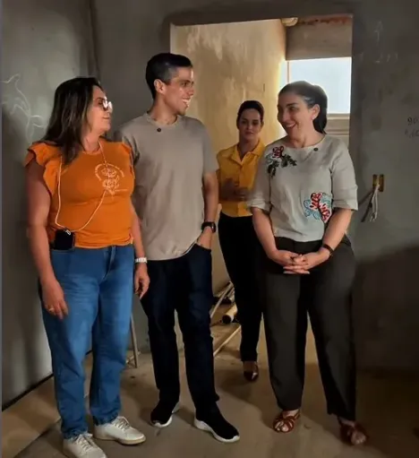 Prefeita Corrinha acompanha obras do Hospital Nossa Senhora da Paz ao lado de Jarbas Filho e reforça pedido por novos recursos para Dormentes