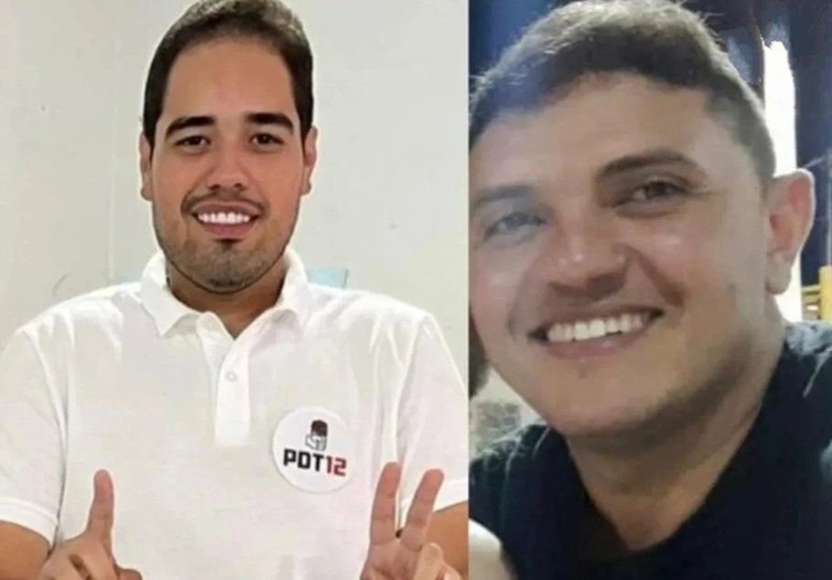 prefeito de igarape grande joao vitor xavier e policial