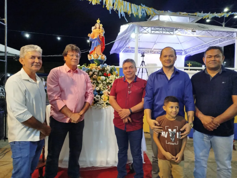 Festa da Padroeira de Santa Filomena reúne fiéis na 2ª noite em honra a Nossa Senhora dos Remédios